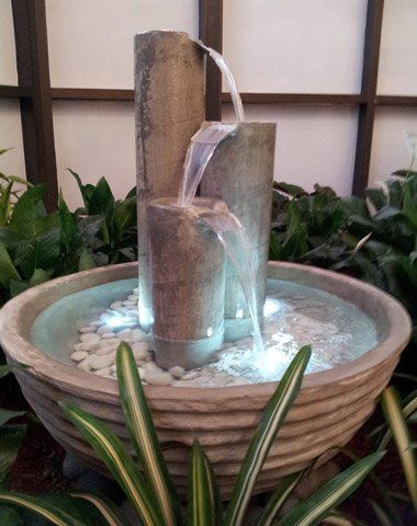 fuente tradicional con bowl grande